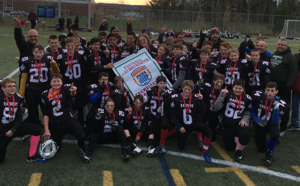 Provincials History Of Champions - Football NB